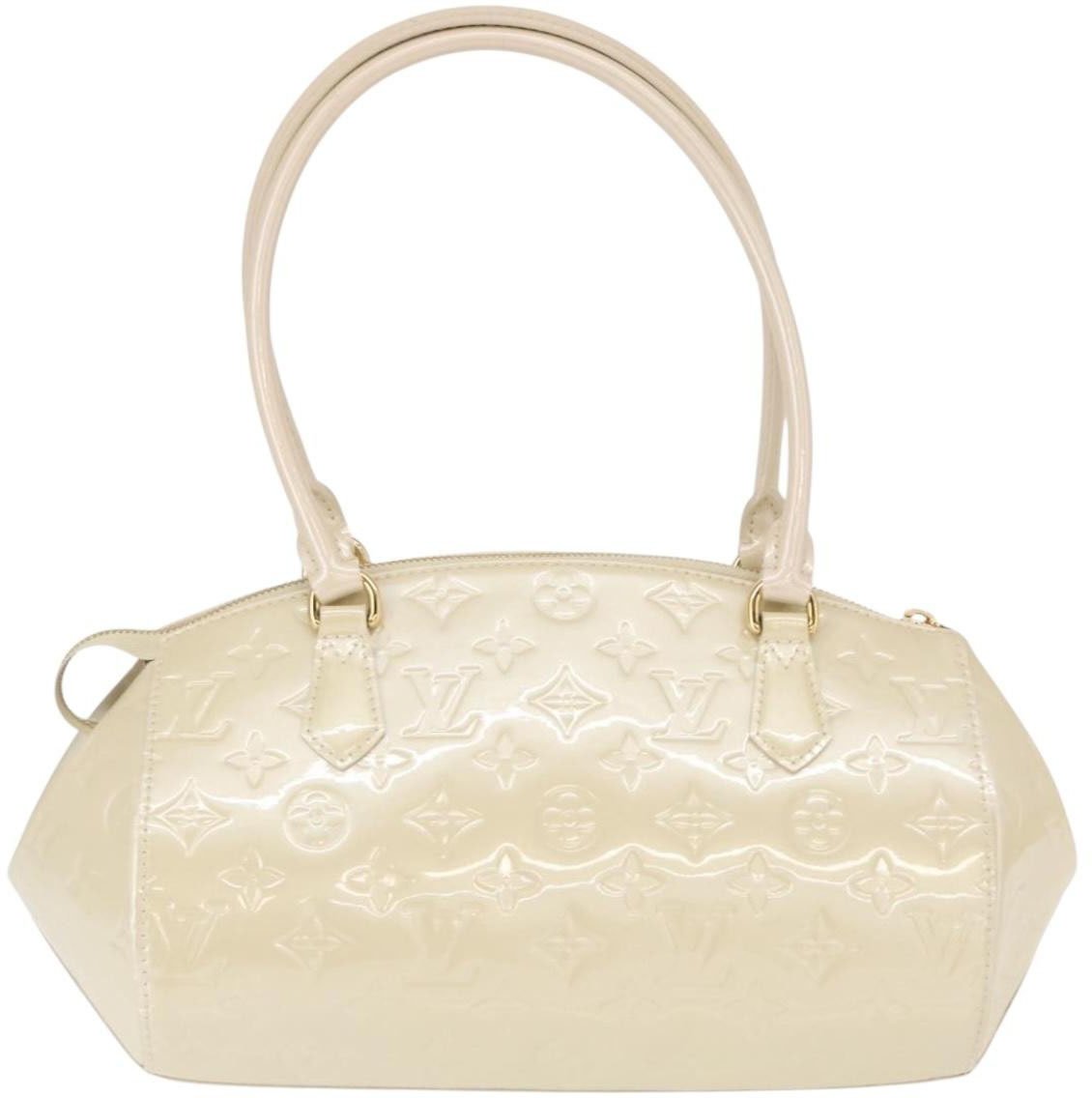 Louis Vuitton Louis Vuitton Sherwood Handbag Monogram Vernis PM Geel