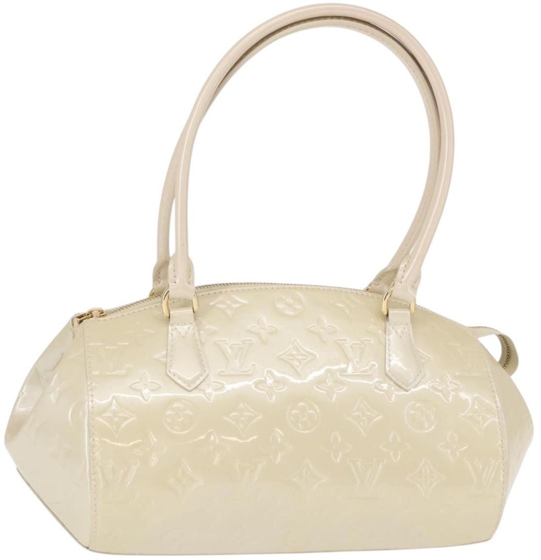 Louis Vuitton Louis Vuitton Sherwood Handbag Monogram Vernis PM Geel
