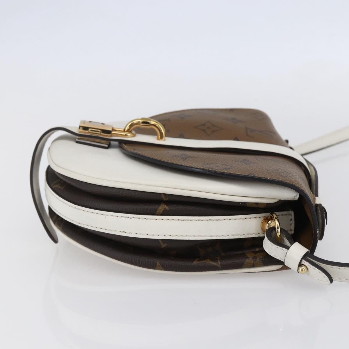 Louis Vuitton Louis Vuitton Chantilly Lock Handbag Reverse Monogram Canvas and Leather Wit