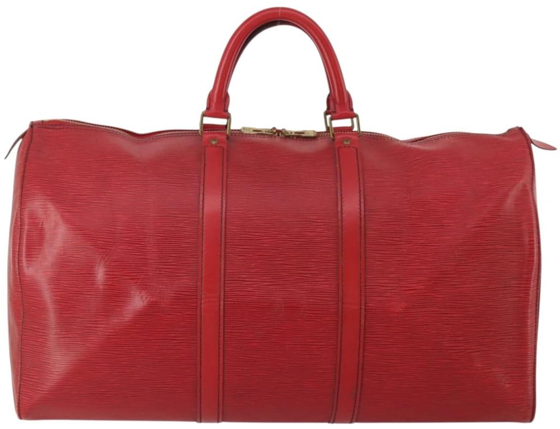 Louis Vuitton Keepall Epi 50 Rood