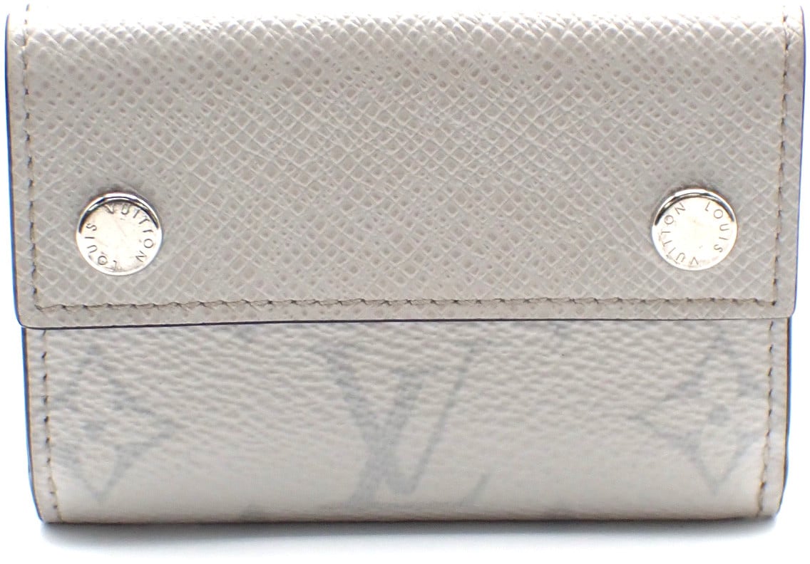 Louis Vuitton Louis Vuitton Discovery Wallet Monogram Taigarama Compact Wit