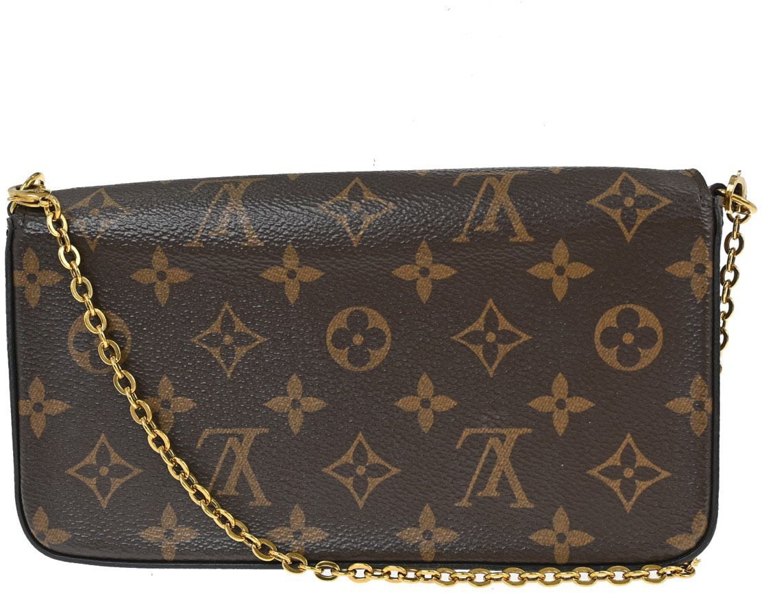 Louis Vuitton Louis Vuitton Felicie Pochette Monogram Canvas Bruin