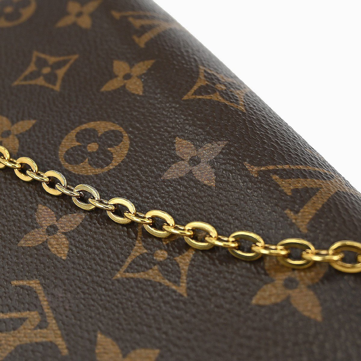 Louis Vuitton Louis Vuitton Felicie Pochette Monogram Canvas Bruin