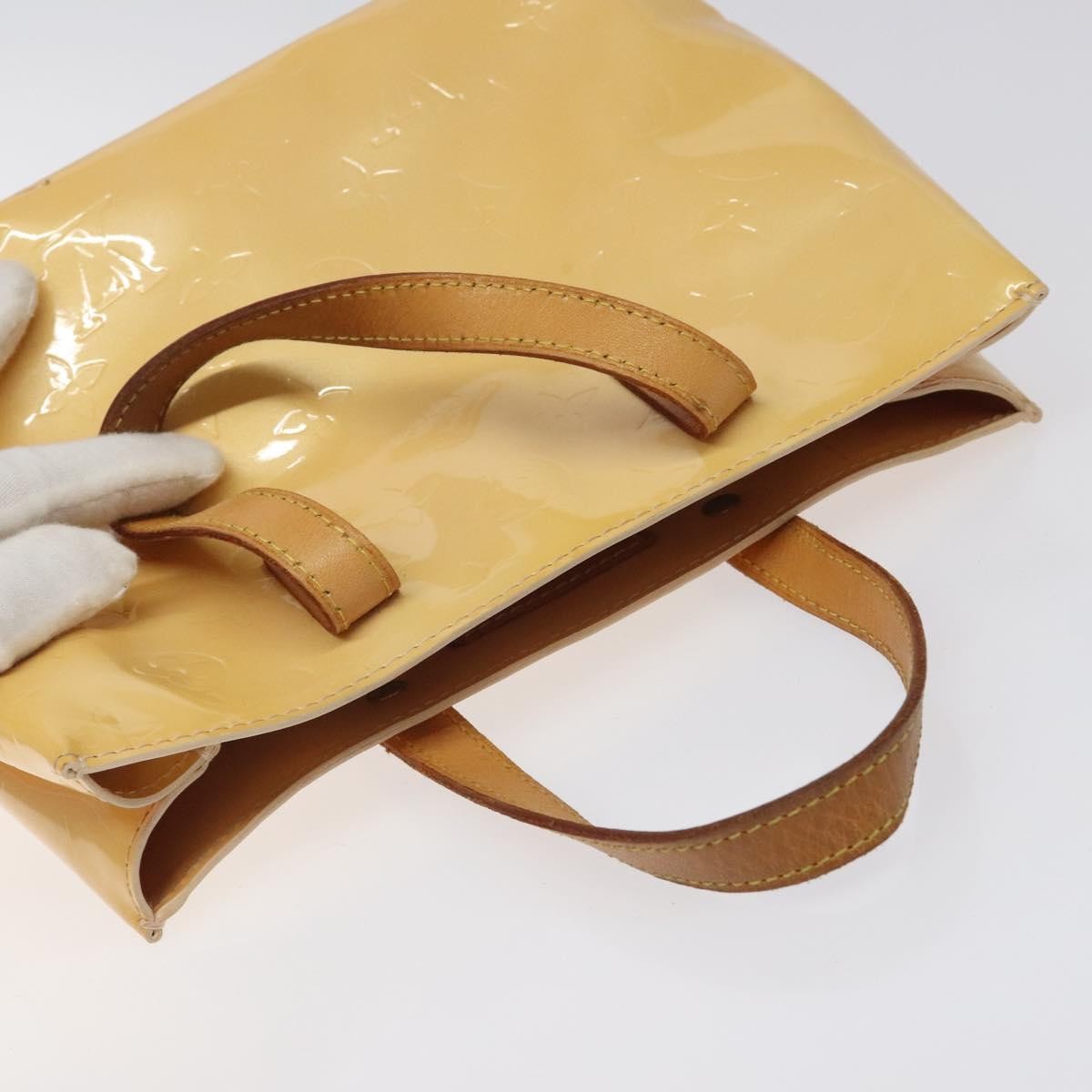 Louis Vuitton Louis Vuitton Vernis Houston Bag labellov Geel