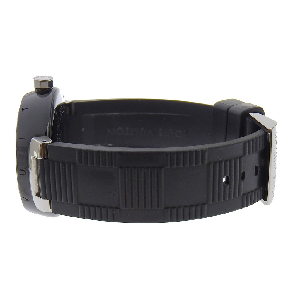 Louis Vuitton Louis Vuitton Tambour GMT Automatic Watch Stainless Steel 39 Divers