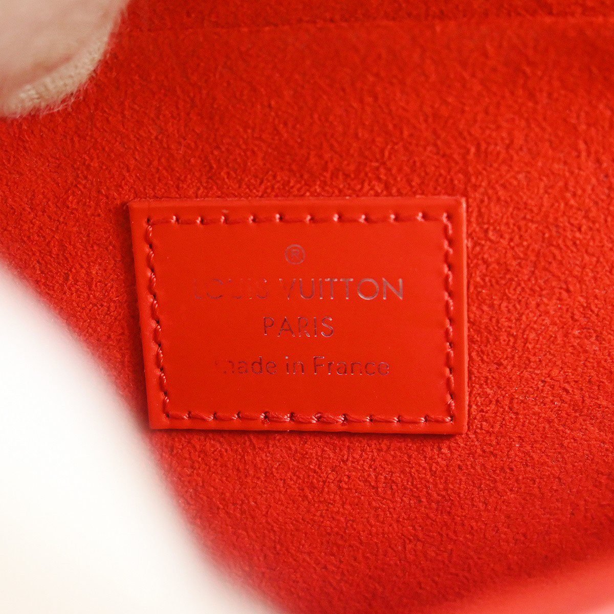 Louis Vuitton Felicie Pochette Epi Leather Rood