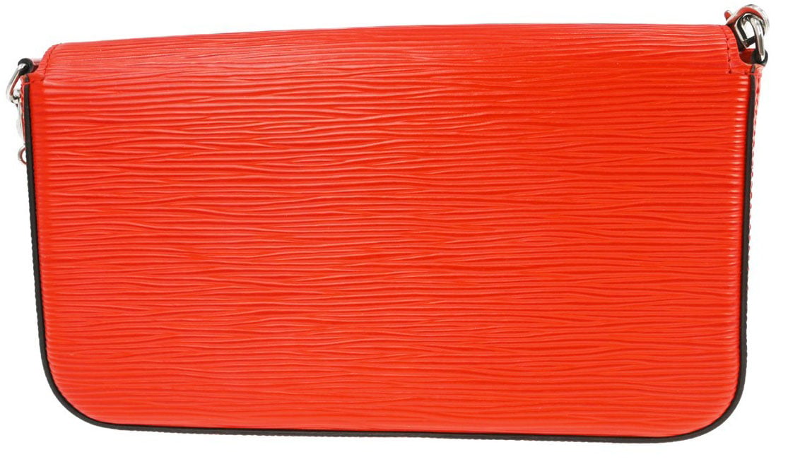 Louis Vuitton Felicie Pochette Epi Leather Rood