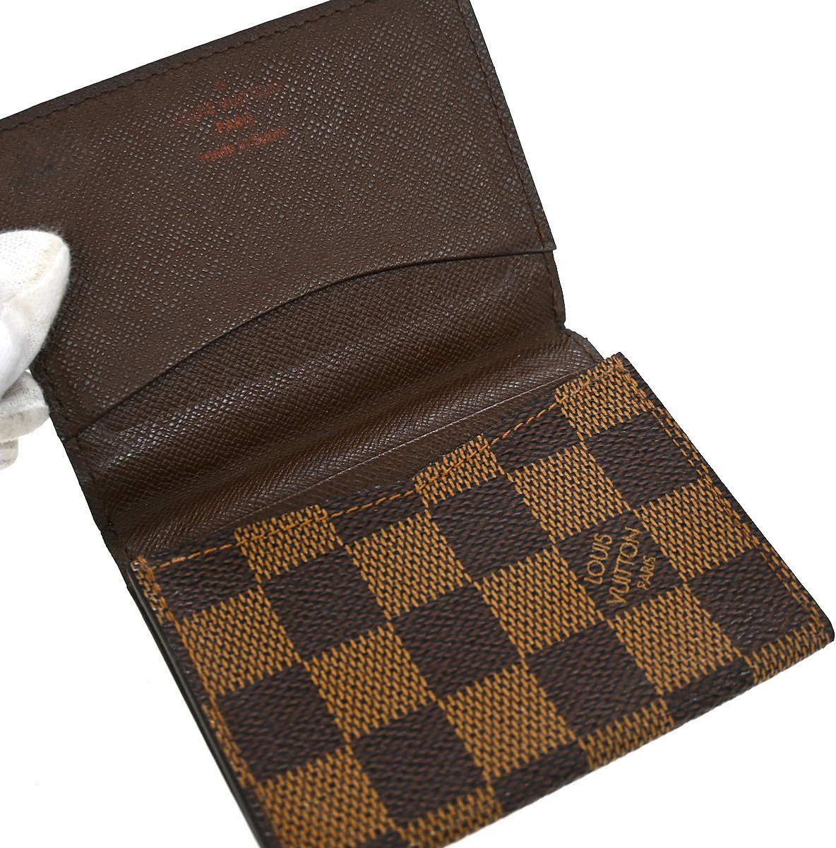 Louis Vuitton Bifold Damier Bruin