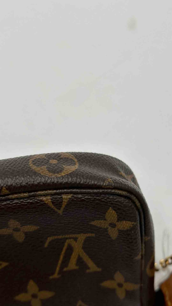 Louis Vuitton Louis Vuitton Pochette Mini Lin Bruin