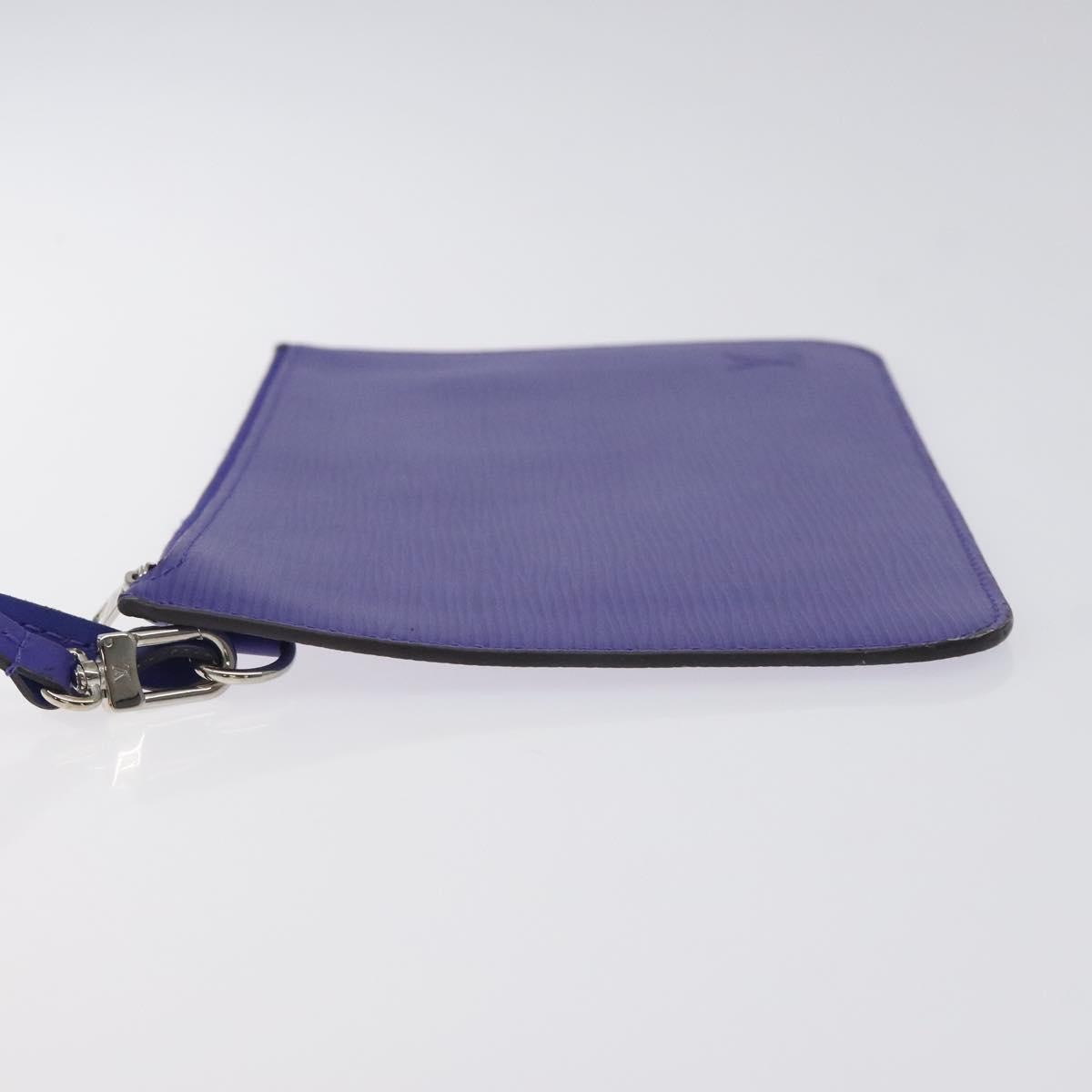 Louis Vuitton Louis Vuitton Neverfull Pochette Epi Leather Large Paars