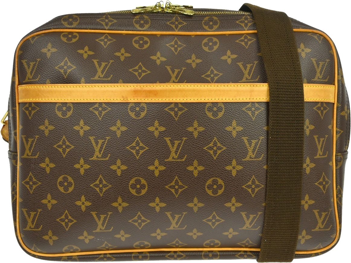 Louis Vuitton Reporter Bag Monogram Canvas GM Bruin