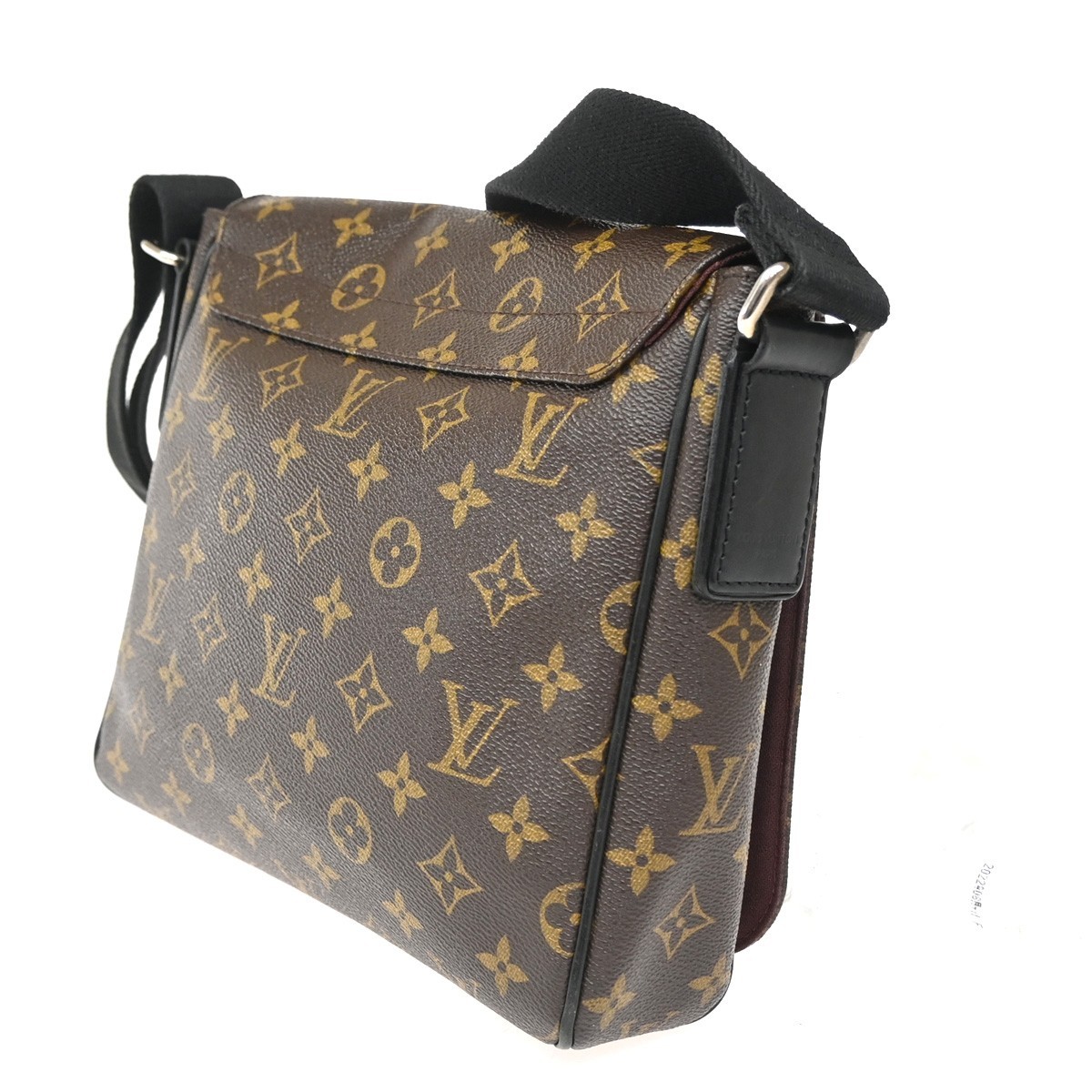 Louis Vuitton Louis Vuitton District Messenger Bag Macassar Monogram Canvas PM Bruin