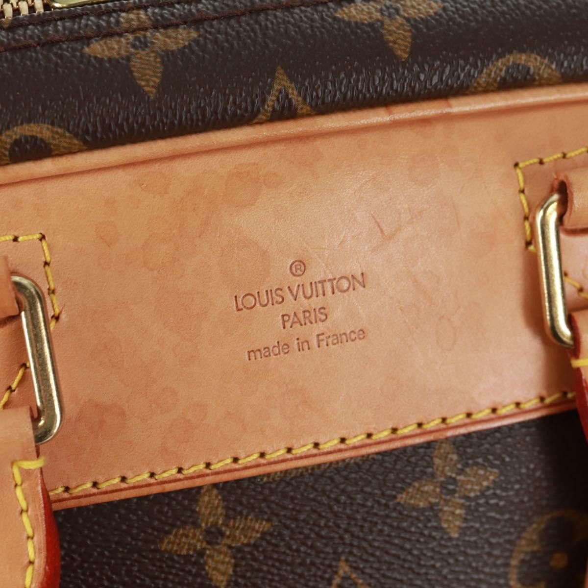 Louis Vuitton Louis Vuitton Evasion Travel Bag Monogram Canvas MM Bruin