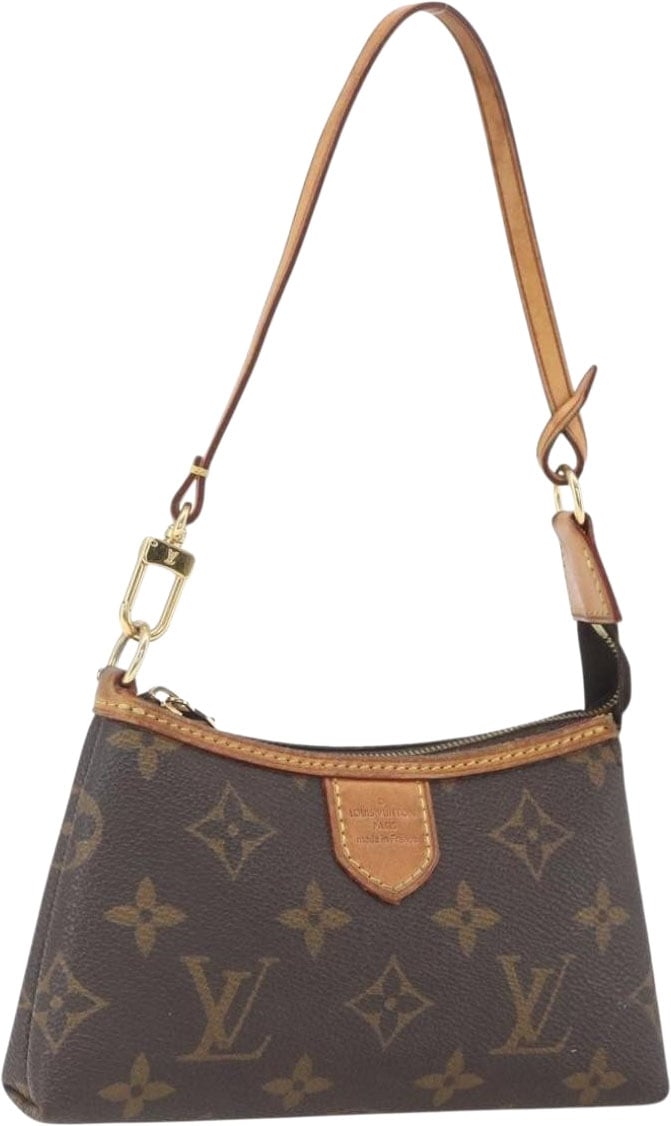 Louis Vuitton Delightful Pochette Monogram Canvas Mini Bruin