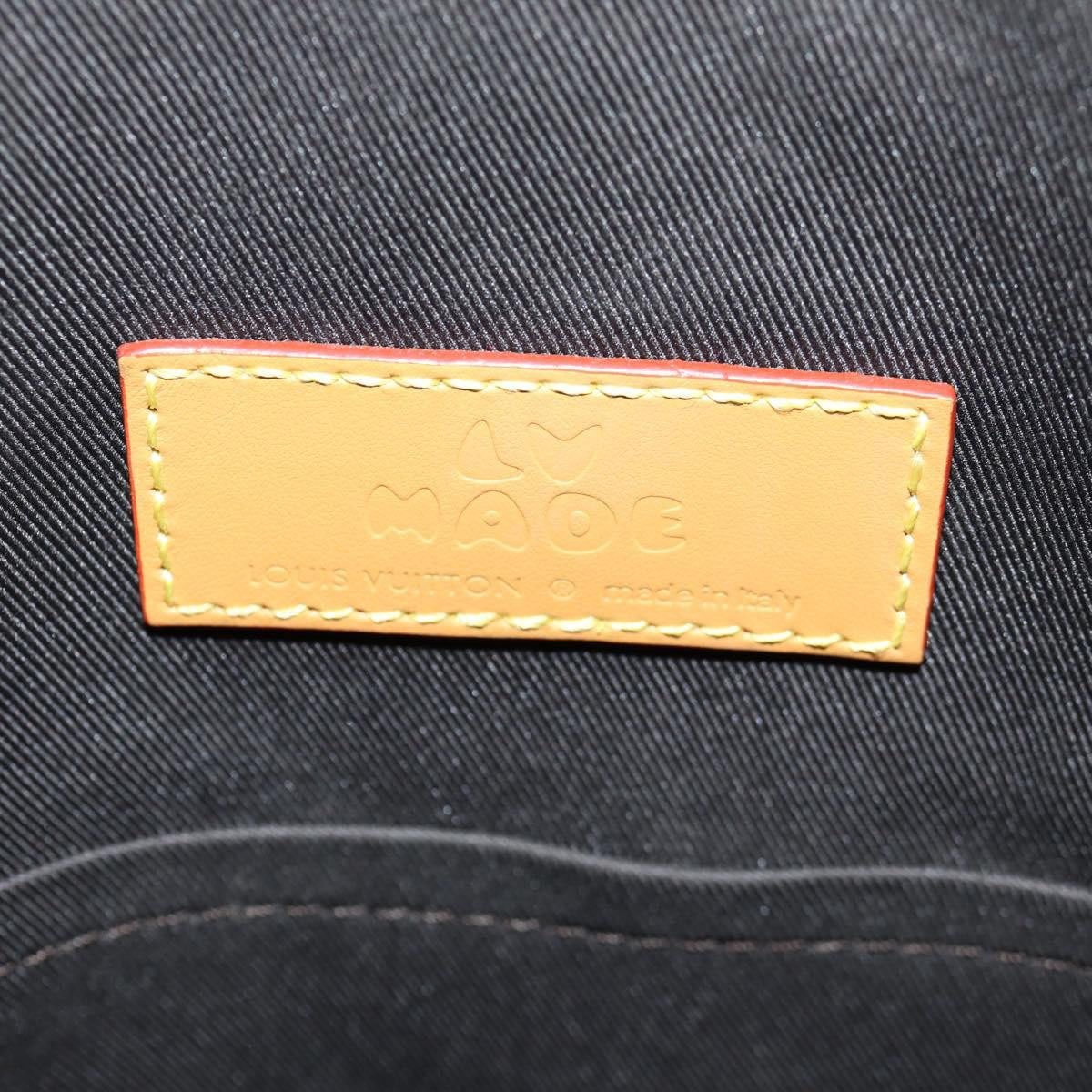 Louis Vuitton Louis Vuitton Nigo Randonnee Backpack Limited Edition Stripes Monogram Canvas Bruin