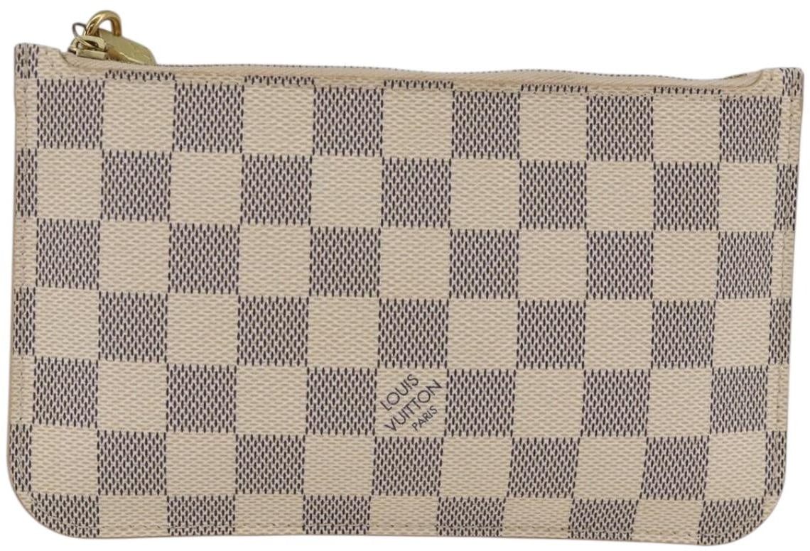 Louis Vuitton Neverfull Pochette Damier Small Wit