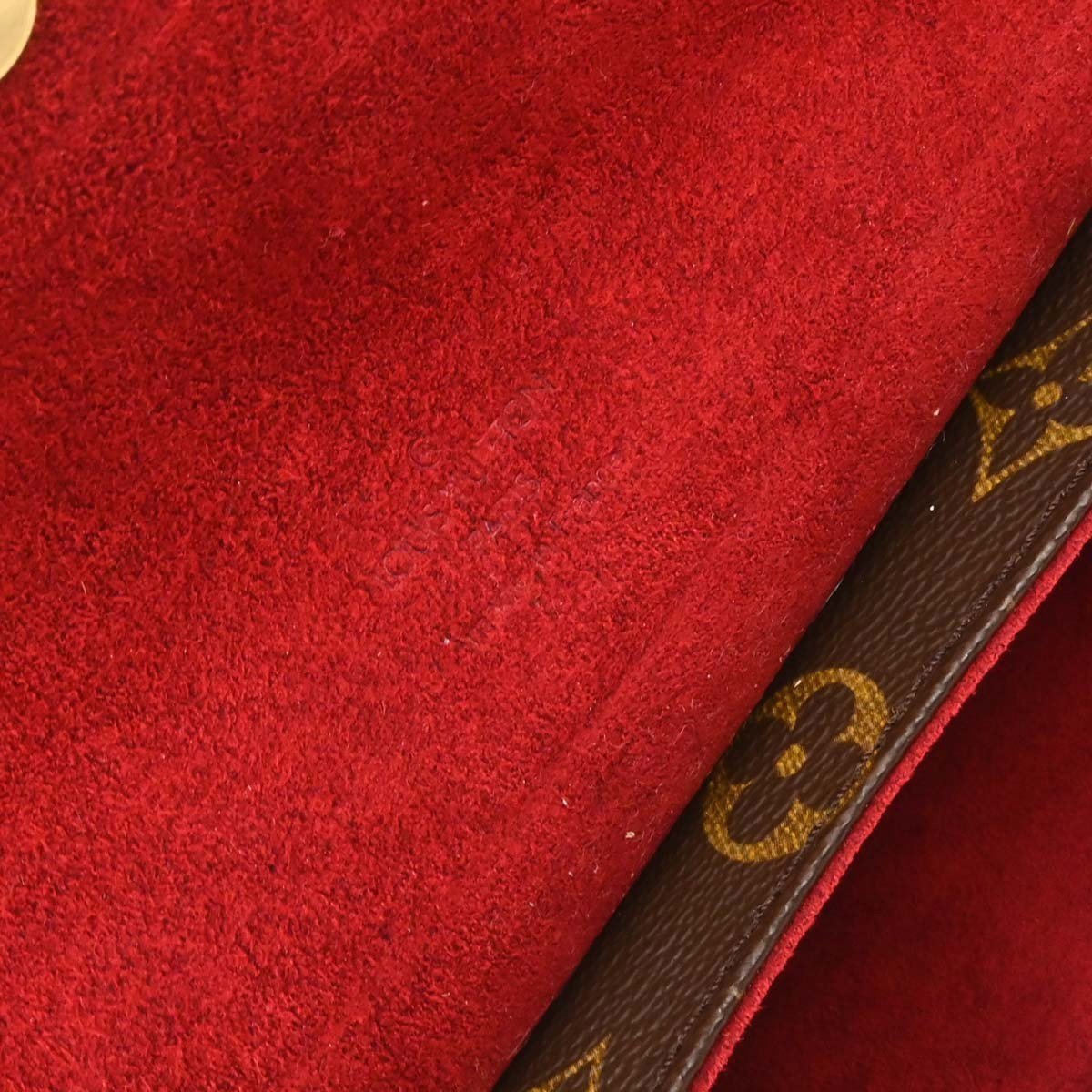 Louis Vuitton Sonatine Monogram Canvas Bruin