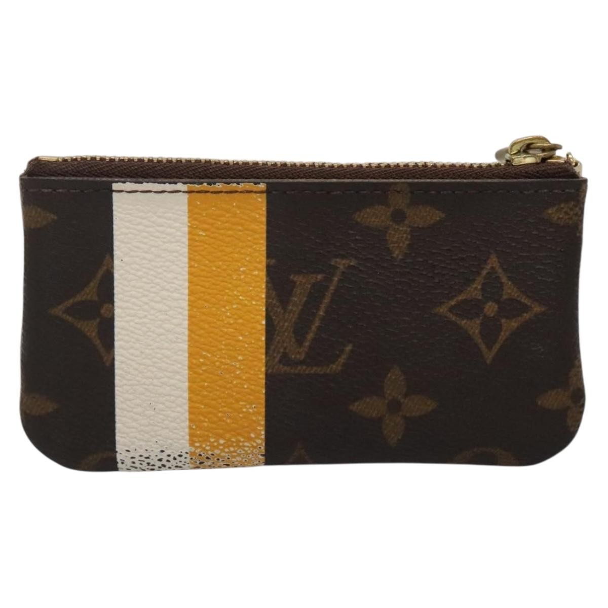 Louis Vuitton Louis Vuitton Pochette Clés Monogram Empreinte Bruin