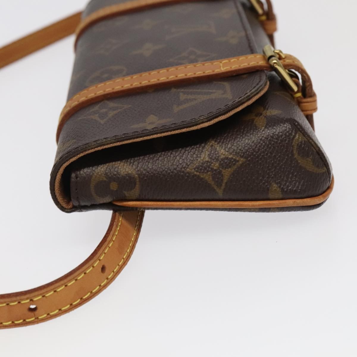 Louis Vuitton Louis Vuitton Pochette Marrell Monogram Canvas Bruin