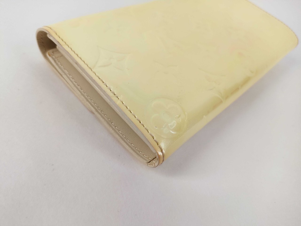 Louis Vuitton Vintage Sarah Wallet Patent leather Rood