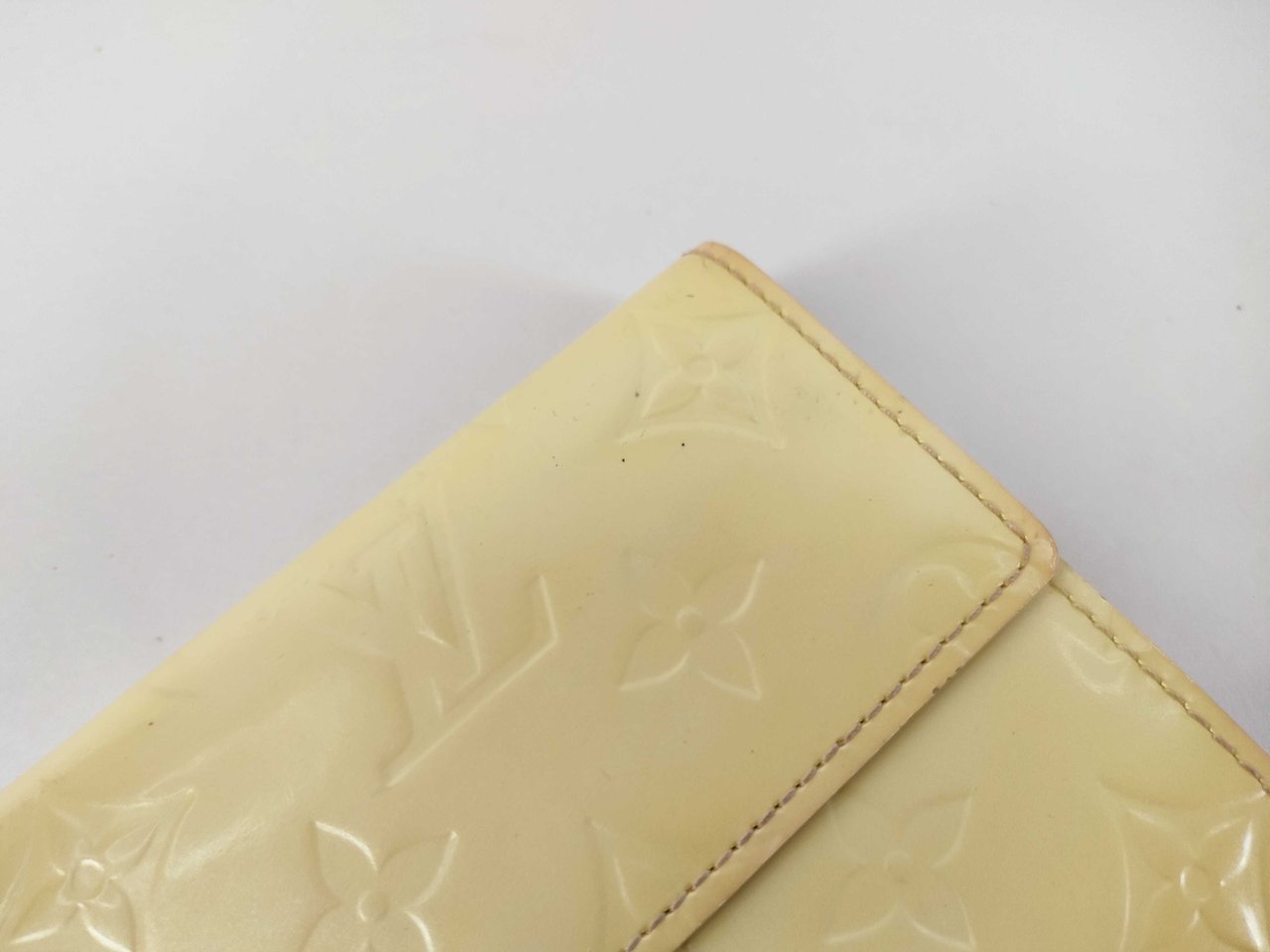 Louis Vuitton Vintage Sarah Wallet Patent leather Rood