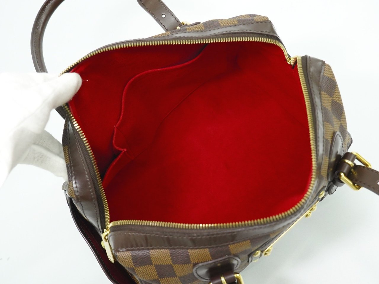 Louis Vuitton Louis Vuitton Berkeley Handbag Damier Bruin