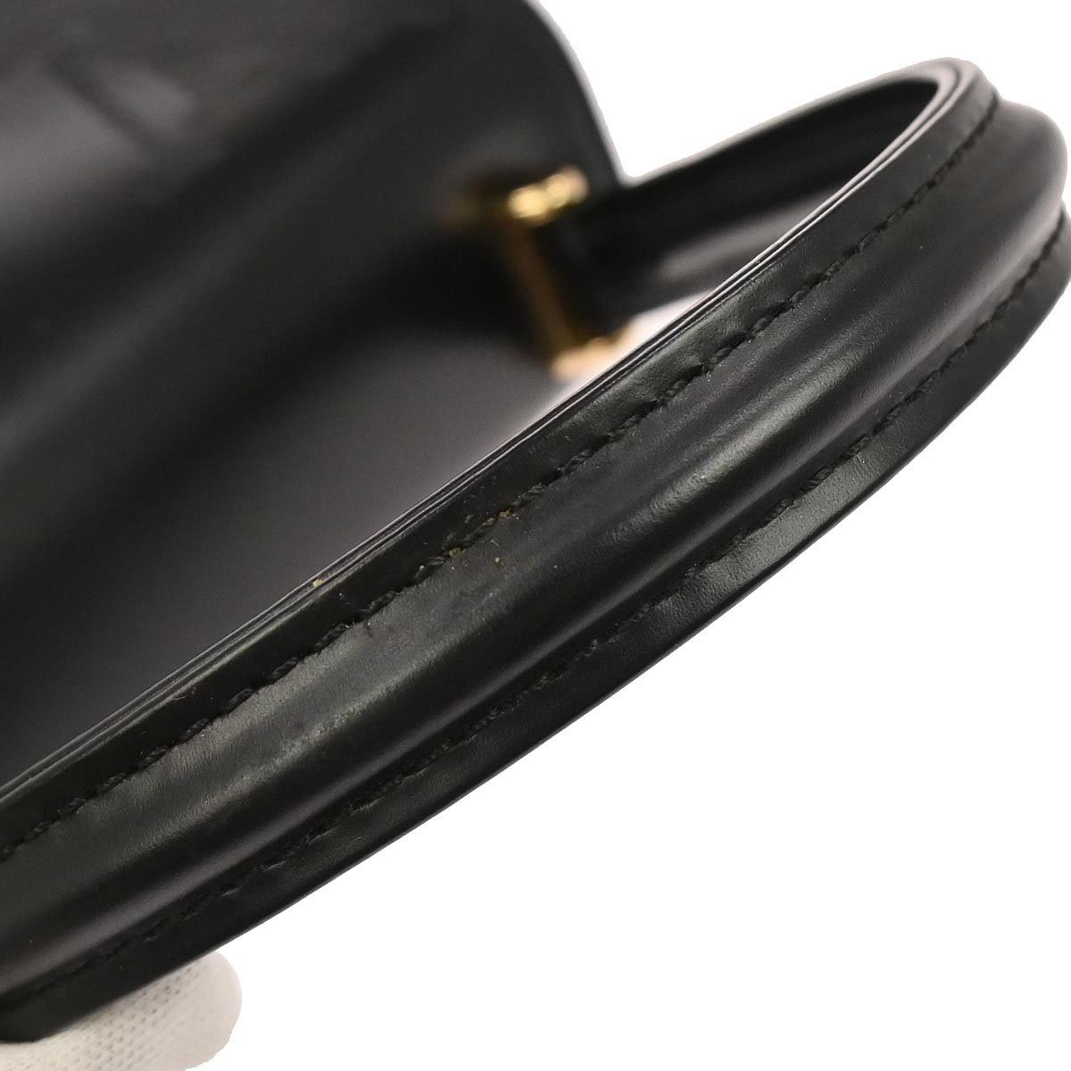 Louis Vuitton Louis Vuitton Opera Athens Handbag Epi Leather Zwart