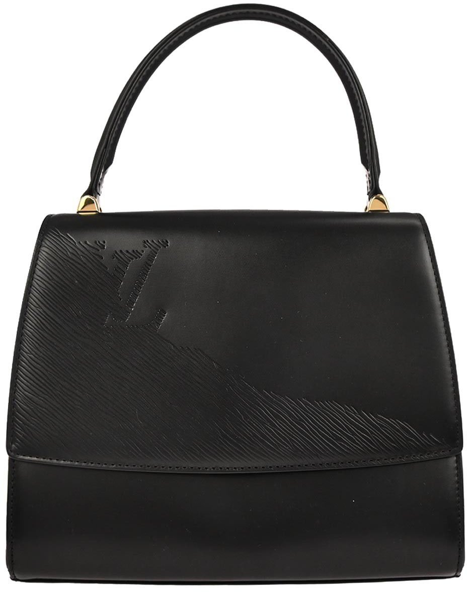 Louis Vuitton Louis Vuitton Opera Athens Handbag Epi Leather Zwart