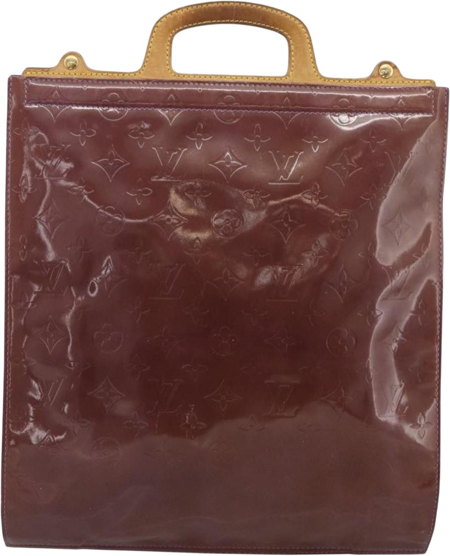 Louis Vuitton Stanton Monogram Vernis Paars