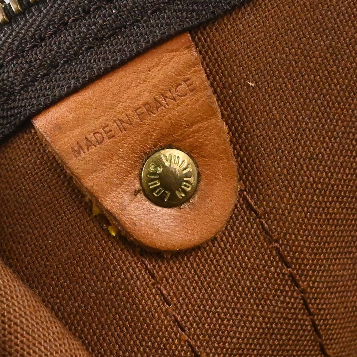 Louis Vuitton Keepall Canvas 50 Bruin
