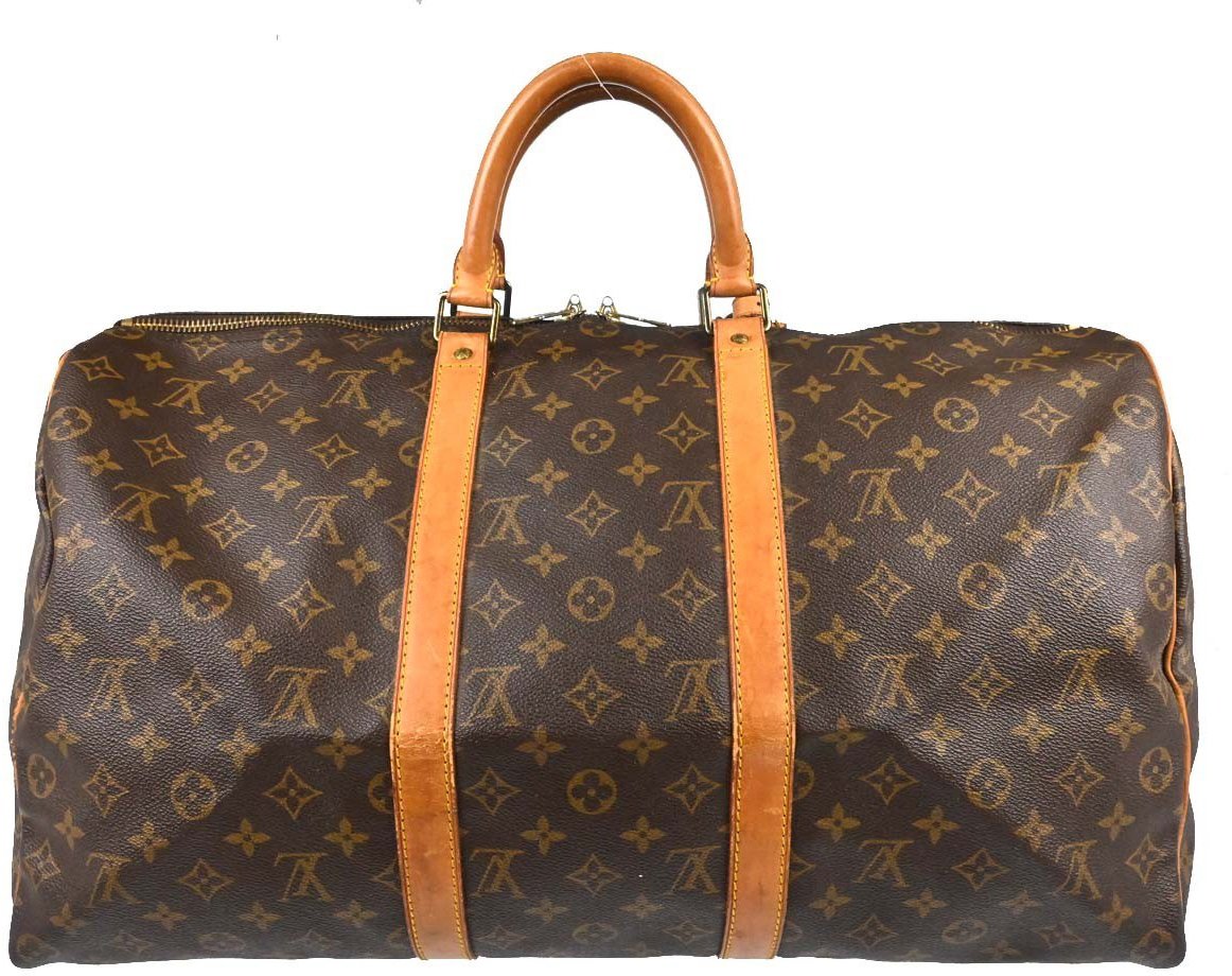 Louis Vuitton Keepall Canvas 50 Bruin