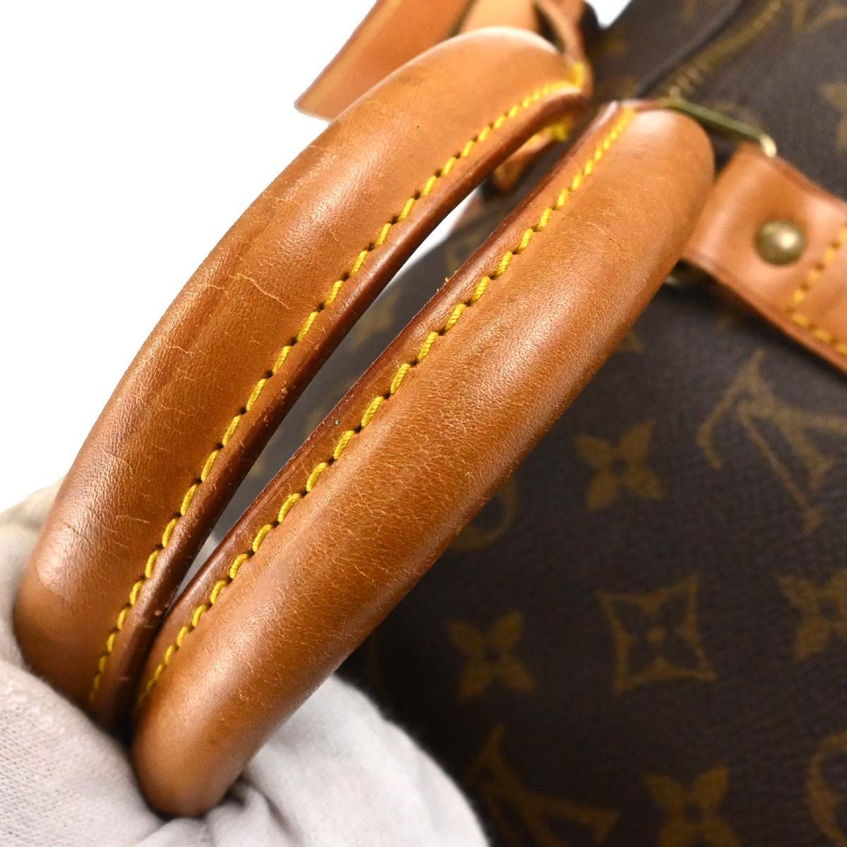 Louis Vuitton Keepall Canvas 50 Bruin