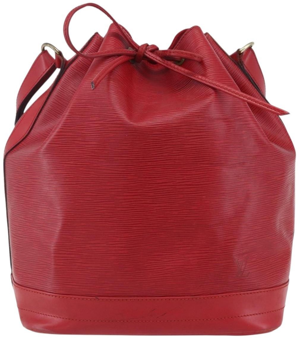 Louis Vuitton Louis Vuitton Noe Shoulder bag Leather Rood