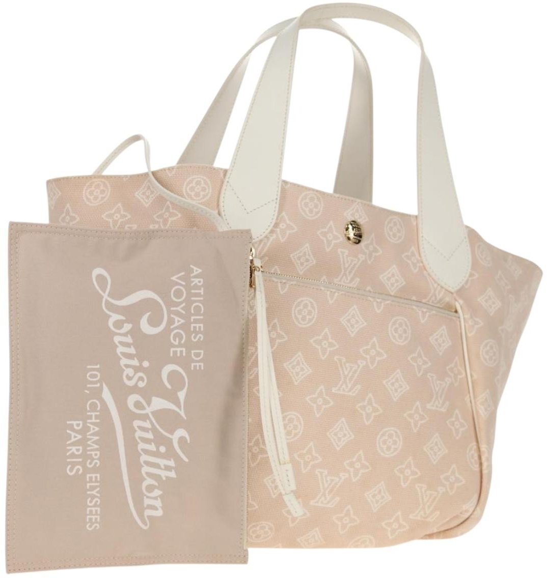 Louis Vuitton Louis Vuitton Cabas Ipanema Canvas GM Beige