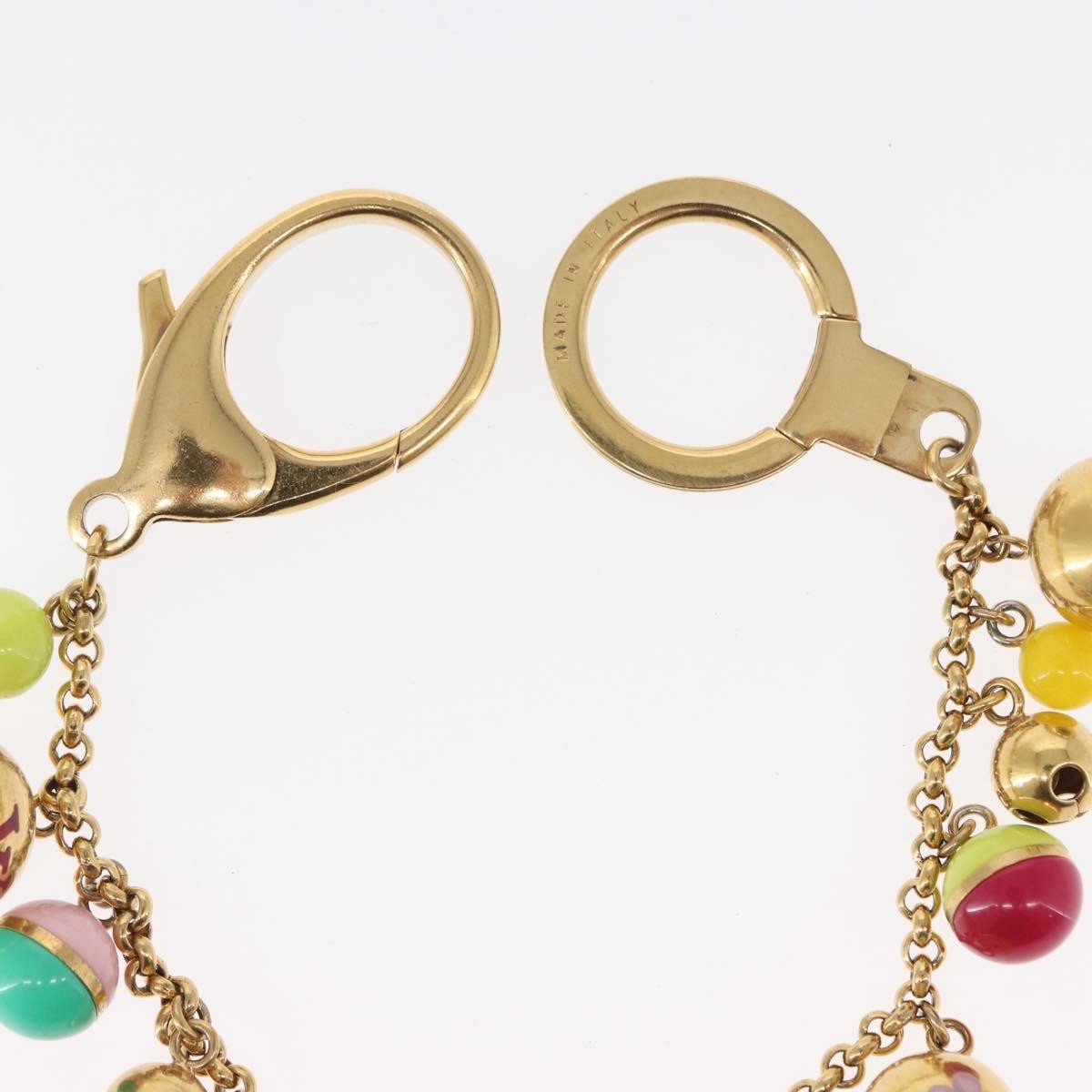 Louis Vuitton Chaine Grelots Bag Charm and Key Holder Metal Goud