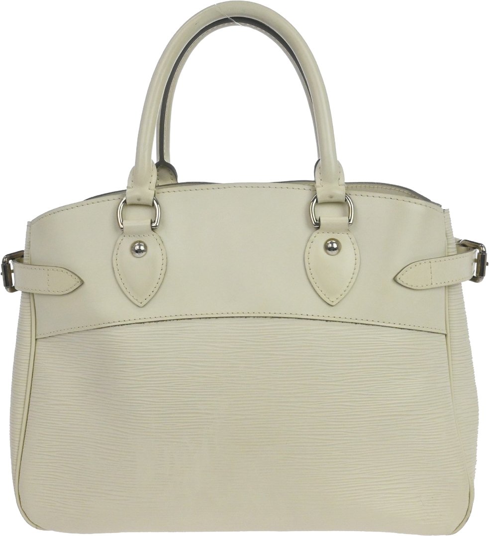 Louis Vuitton Passy Tote Epi Leather PM Wit