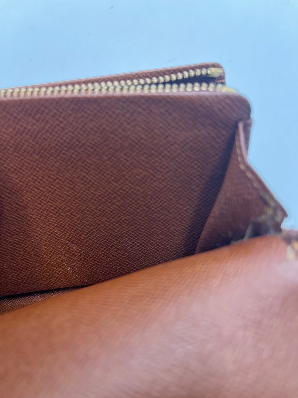 Louis Vuitton Louis Vuitton Porte Monnaie Tresor Wallet Monogram Canvas Bruin