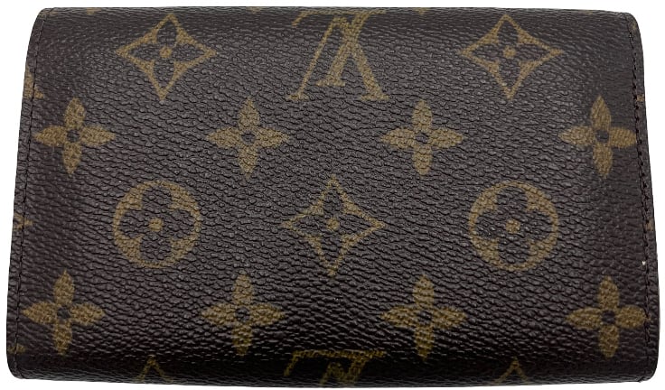 Louis Vuitton Louis Vuitton Porte Monnaie Tresor Wallet Monogram Canvas Bruin