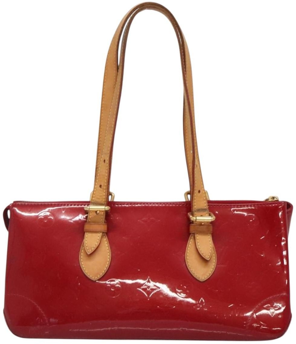 Louis Vuitton Rosewood Avenue Handbag Monogram Vernis Rood