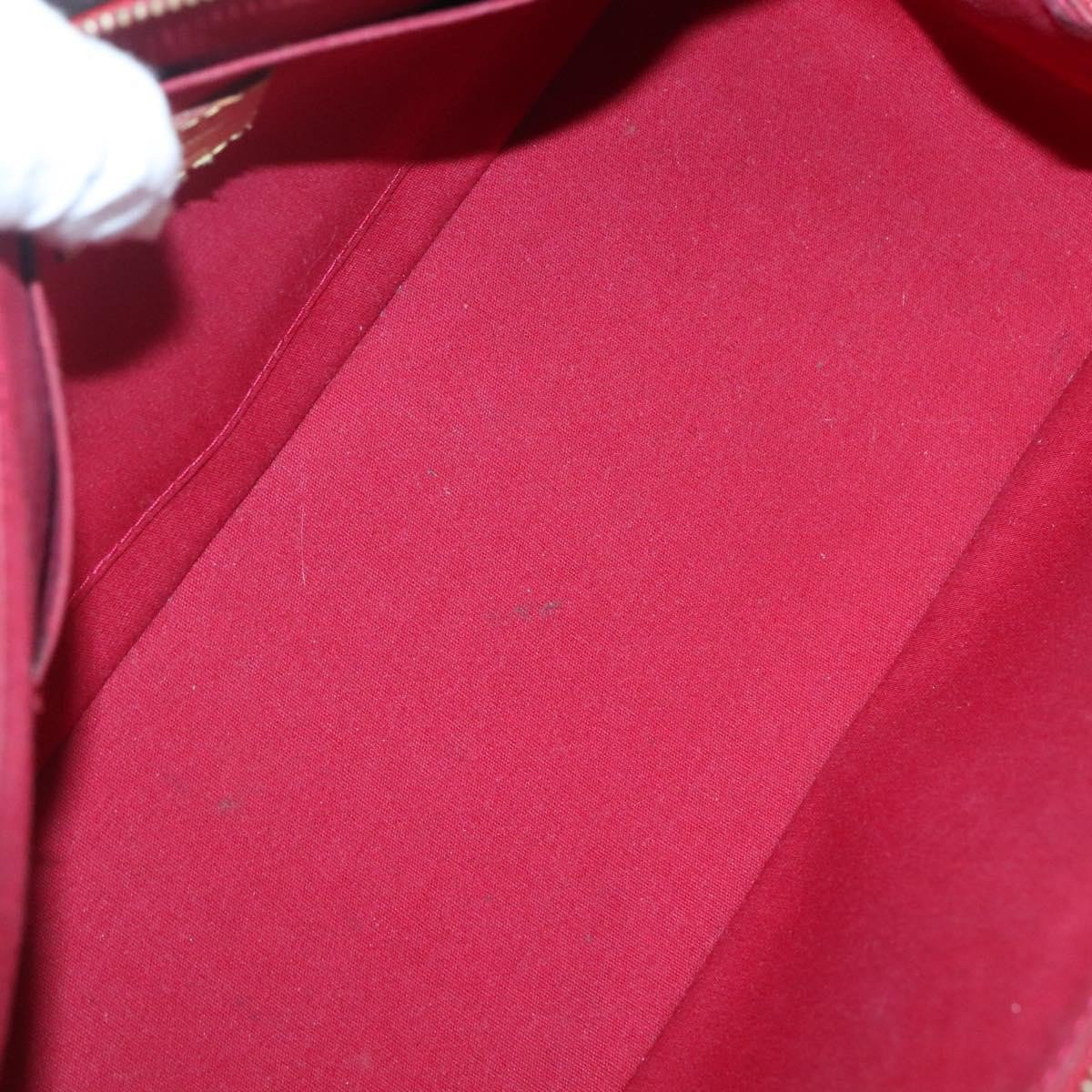 Louis Vuitton Rosewood Avenue Handbag Monogram Vernis Rood