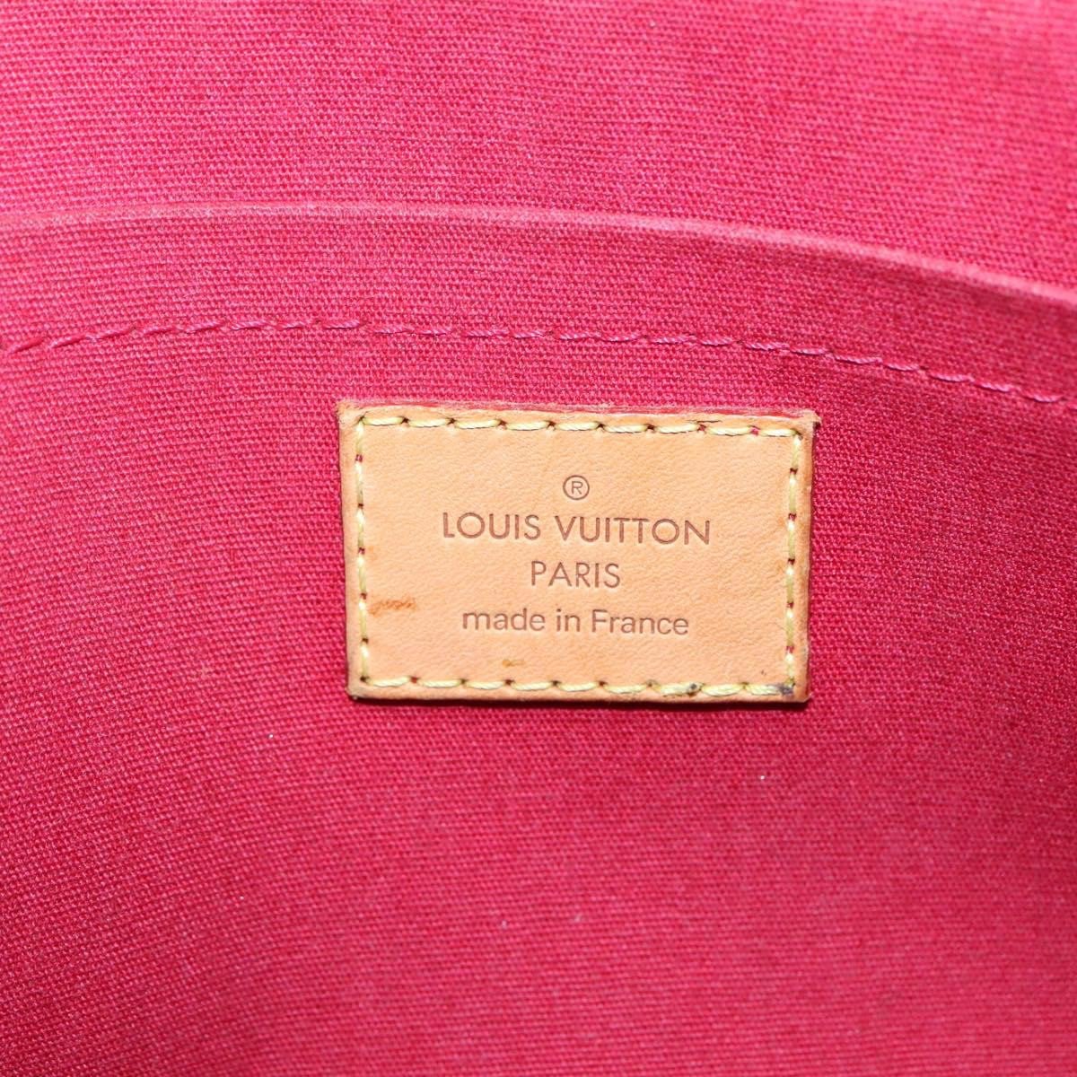 Louis Vuitton Rosewood Avenue Handbag Monogram Vernis Rood