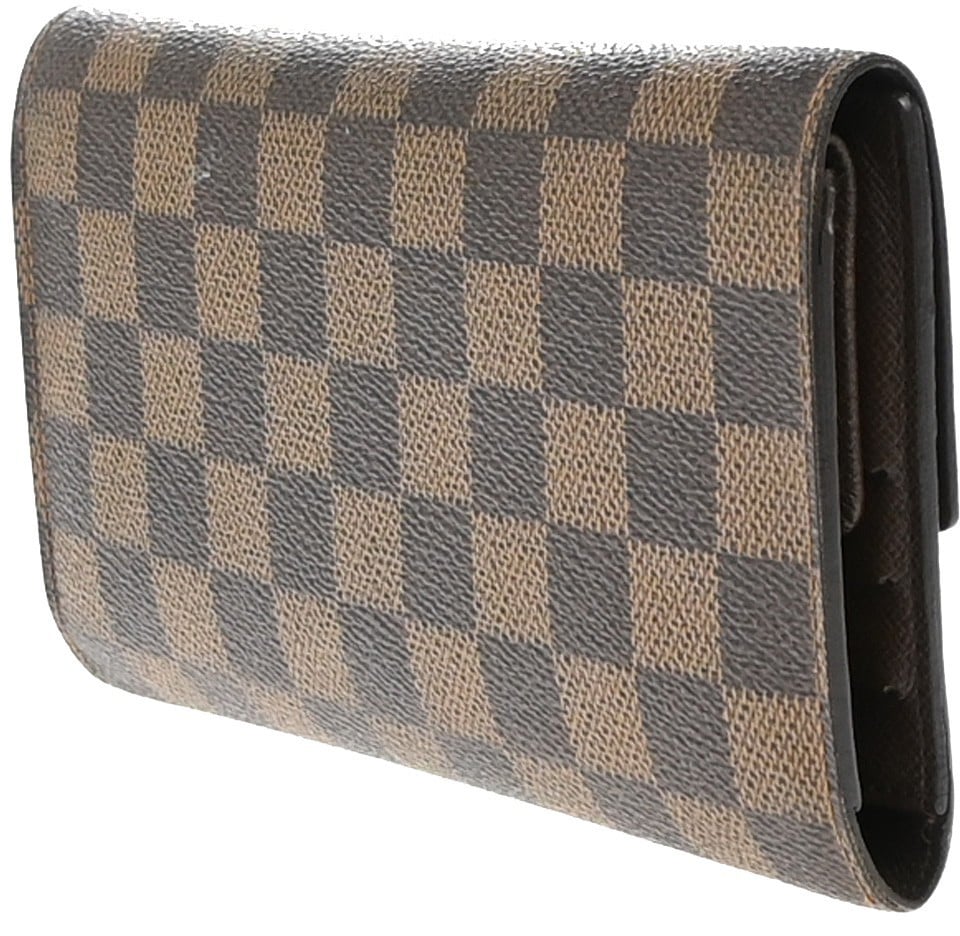 Louis Vuitton Louis Vuitton Porte Tresor International Wallet Monogram Canvas Bruin