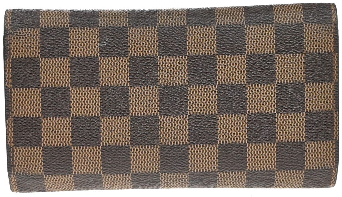 Louis Vuitton Louis Vuitton Porte Tresor International Wallet Monogram Canvas Bruin