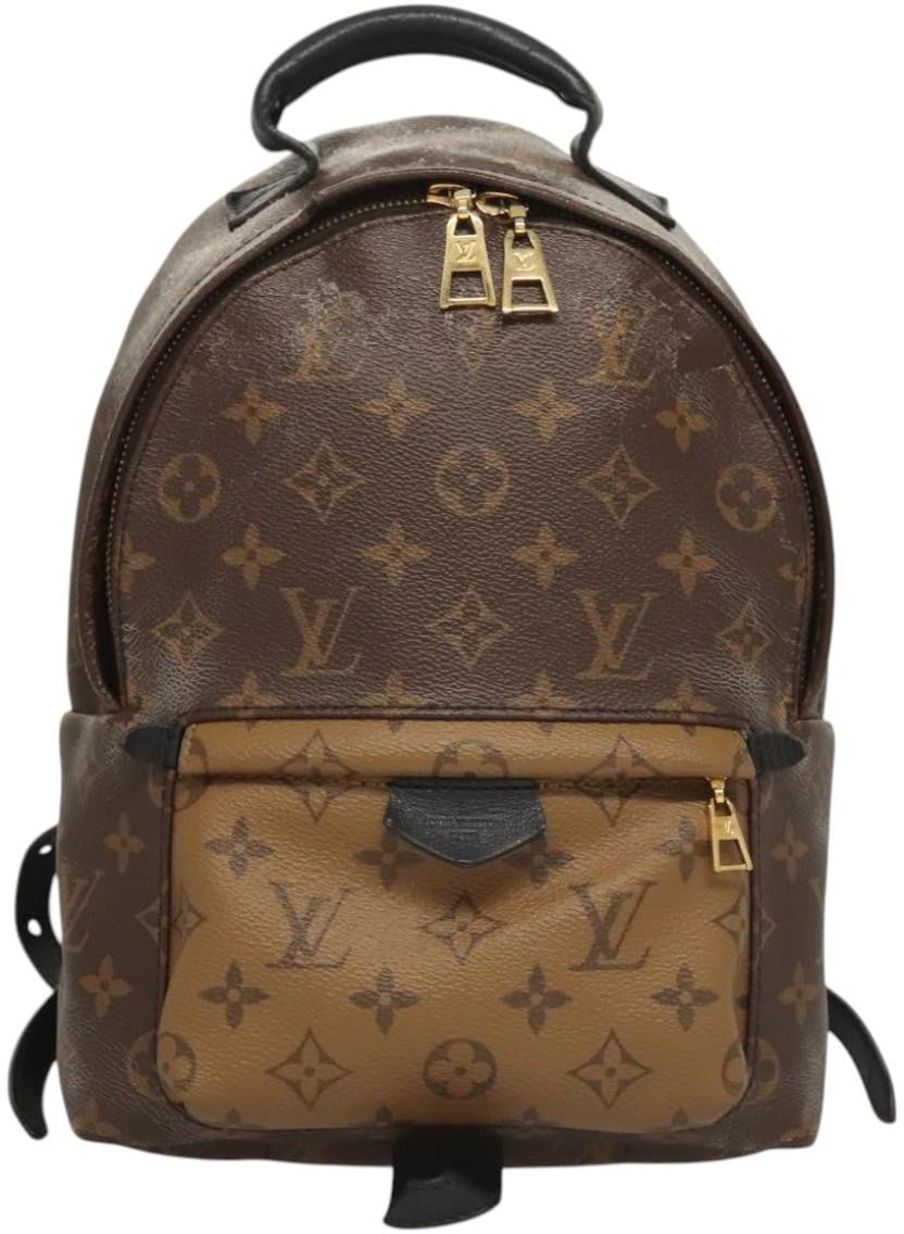 Louis Vuitton Louis Vuitton Palm Springs Backpack Reverse Monogram Canvas PM Bruin