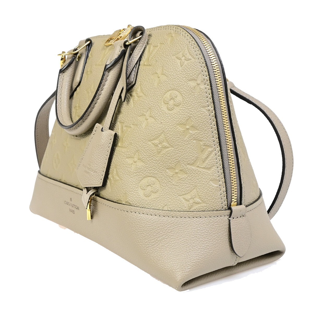 Louis Vuitton Louis Vuitton Neo Alma Handbag Monogram Empreinte Leather PM Beige