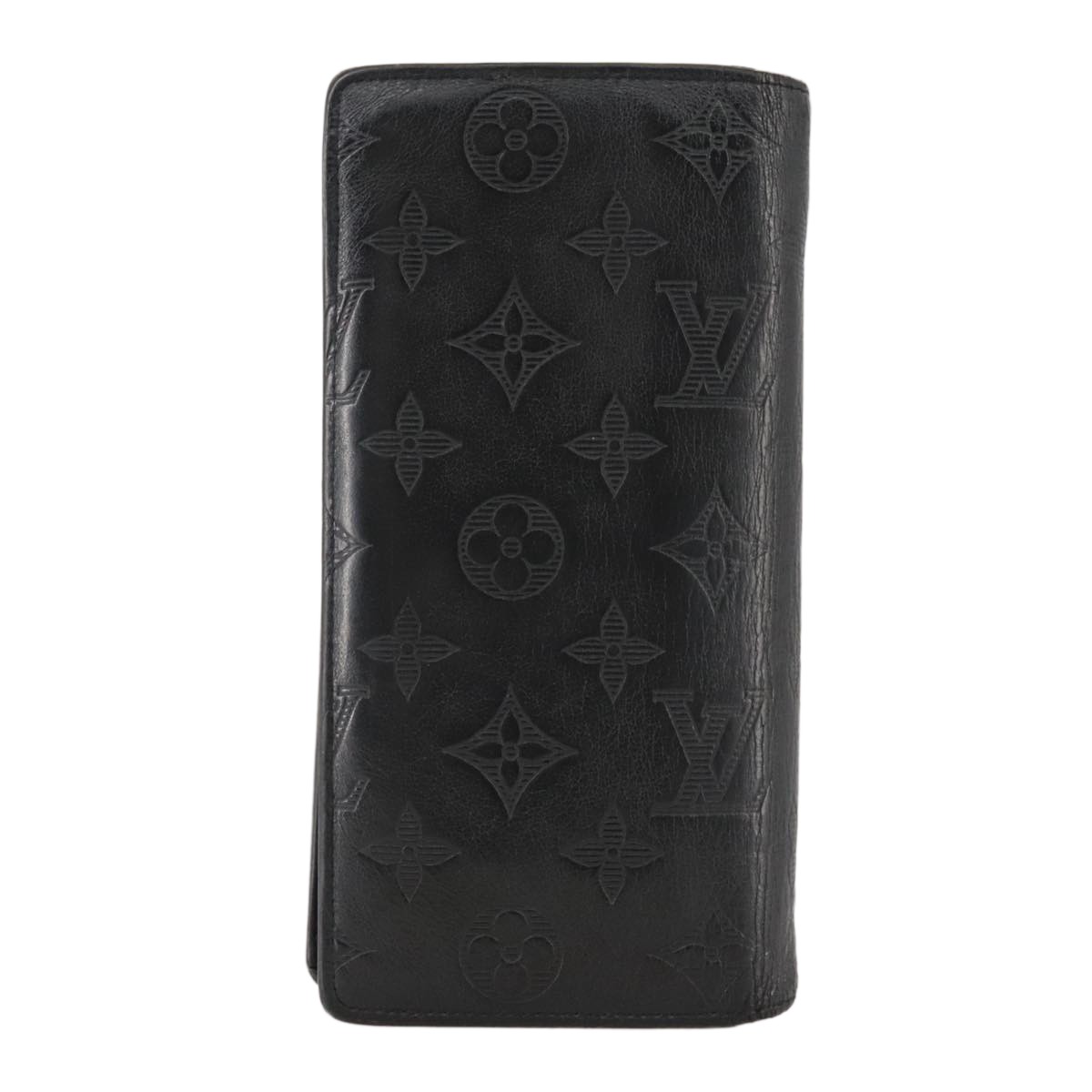 Louis Vuitton Louis Vuitton Brazza Long Bifold wallet Monogram shadow Zwart
