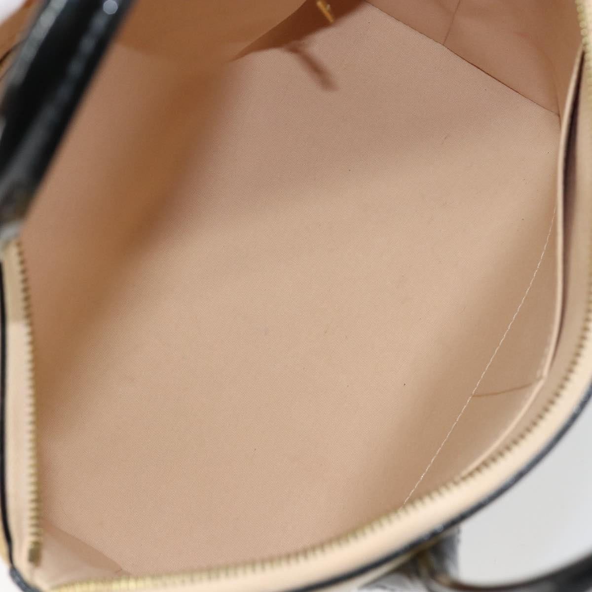 Louis Vuitton Louis Vuitton Lockit Handbag Monogram Vernis PM Beige