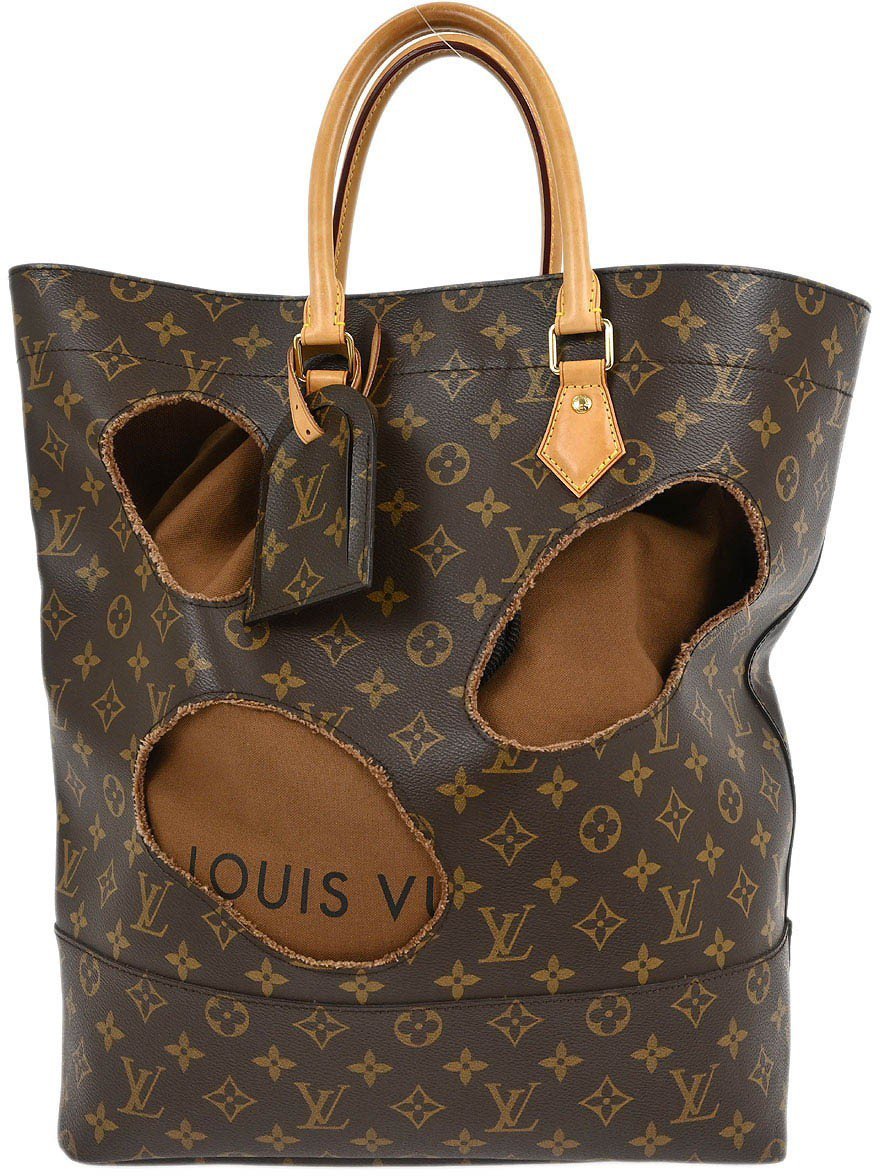 Louis Vuitton Louis Vuitton Rei Kawakubo Bag with Holes Monogram Canvas Bruin