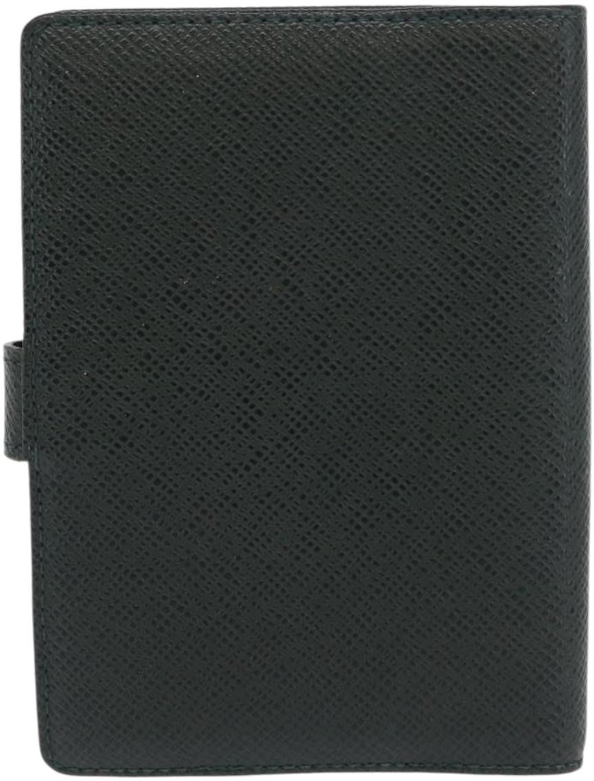 Louis Vuitton Louis Vuitton Agenda Cover Taiga Leather Groen