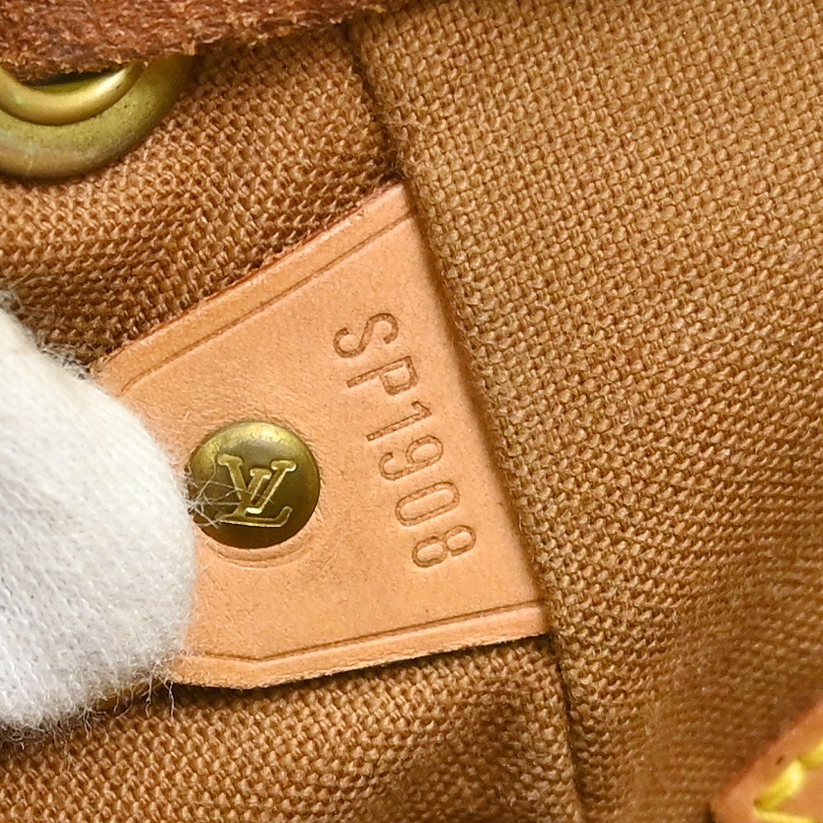 Louis Vuitton Vintage Montsouris Monogram Canvas MM Bruin